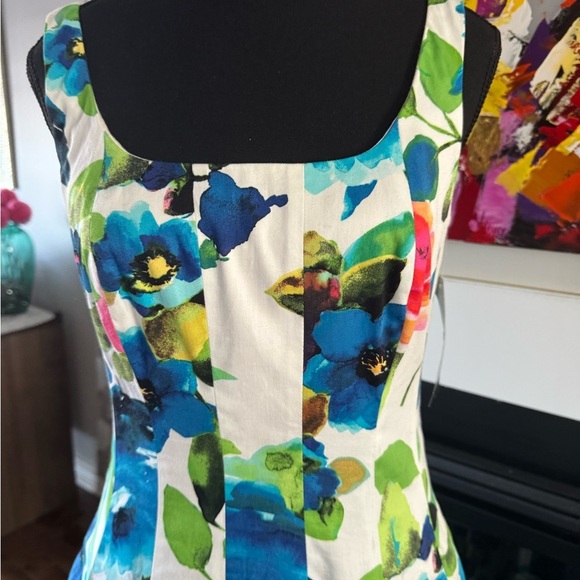 Ralph Lauren NWT Midi 86% cotton Sundress. Ptp 16” lenght 39” - Picture 2 of 7